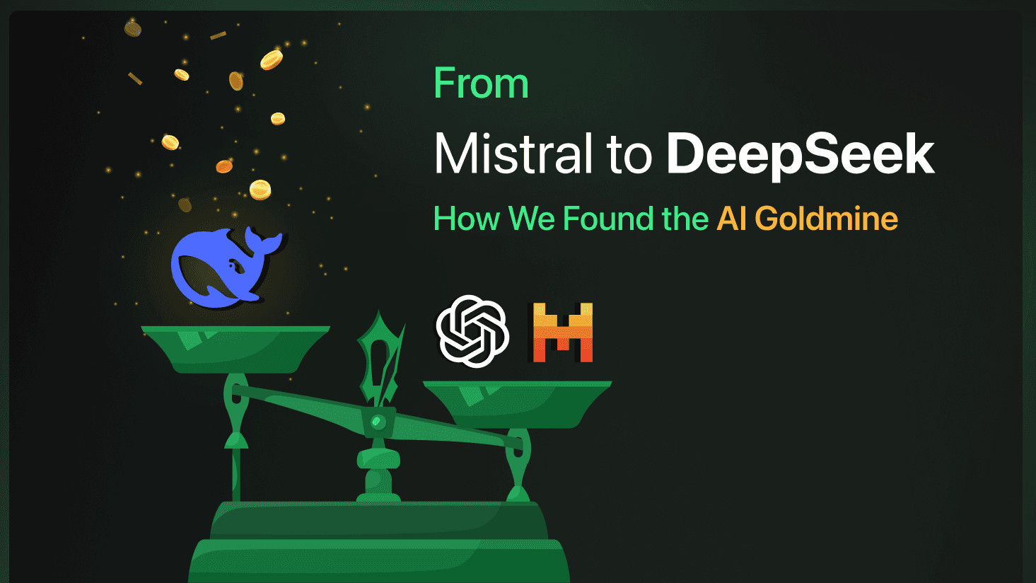 Do Mistral à DeepSeek: como encontramos a mina de ouro da IA